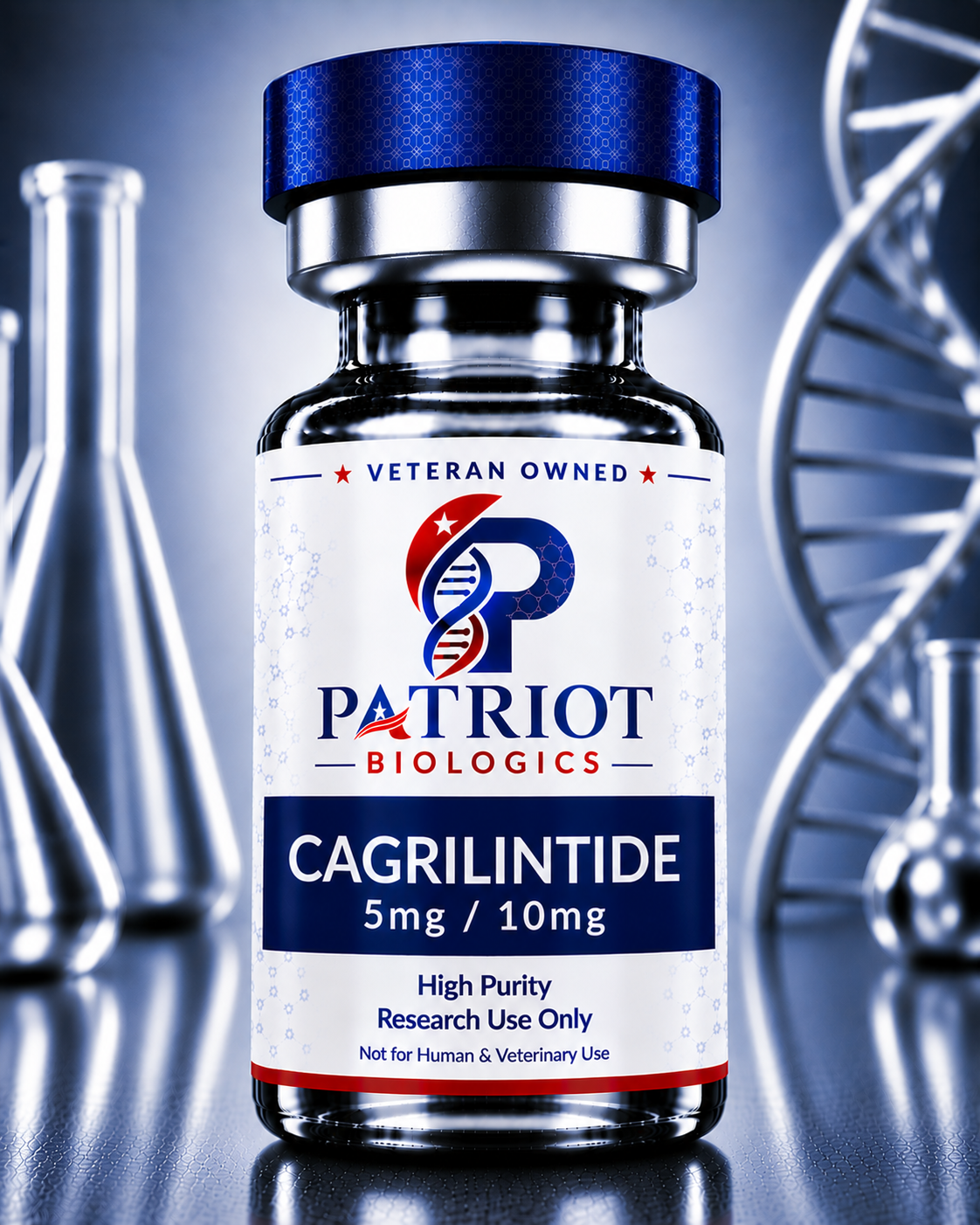 Cagrilintide 5mg research peptide vial