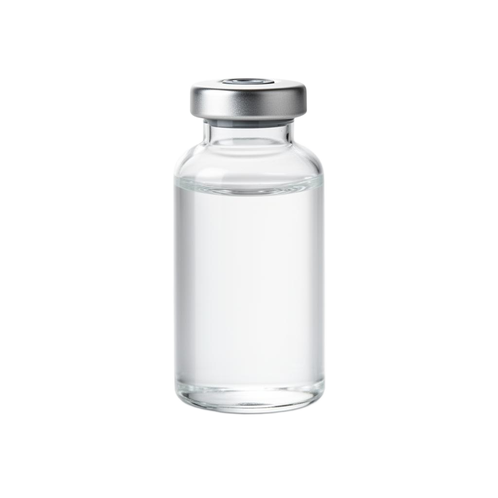 Bacteriostatic water vial